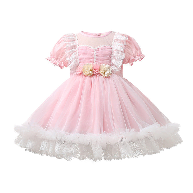 Children's Size Clearance Lolita Princess Tulle Tutu Banquet Children's Dress