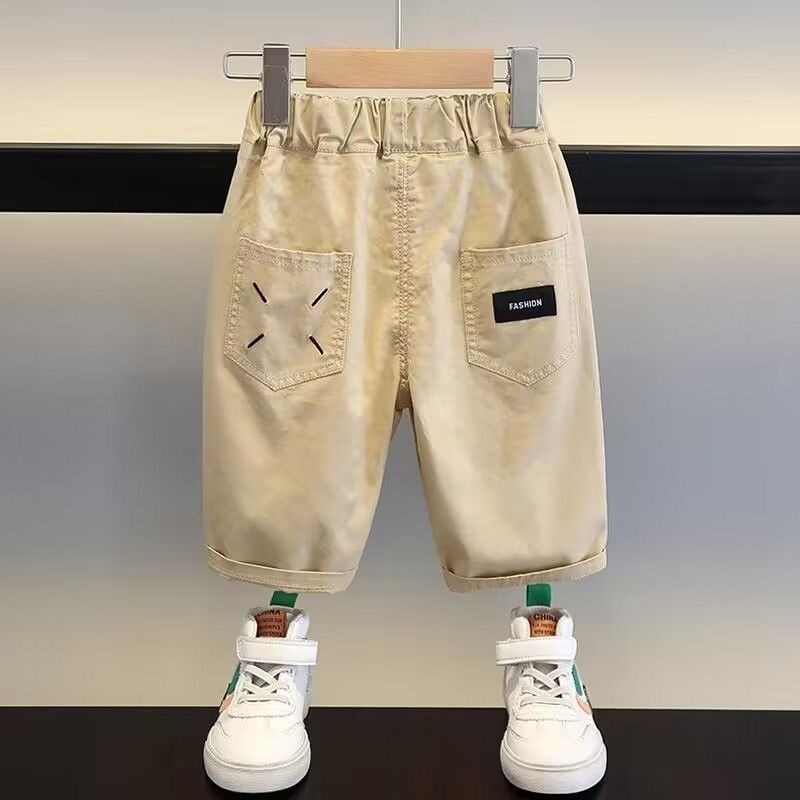 Summer Thin Outer Wear Toddler Middle Children's Pants