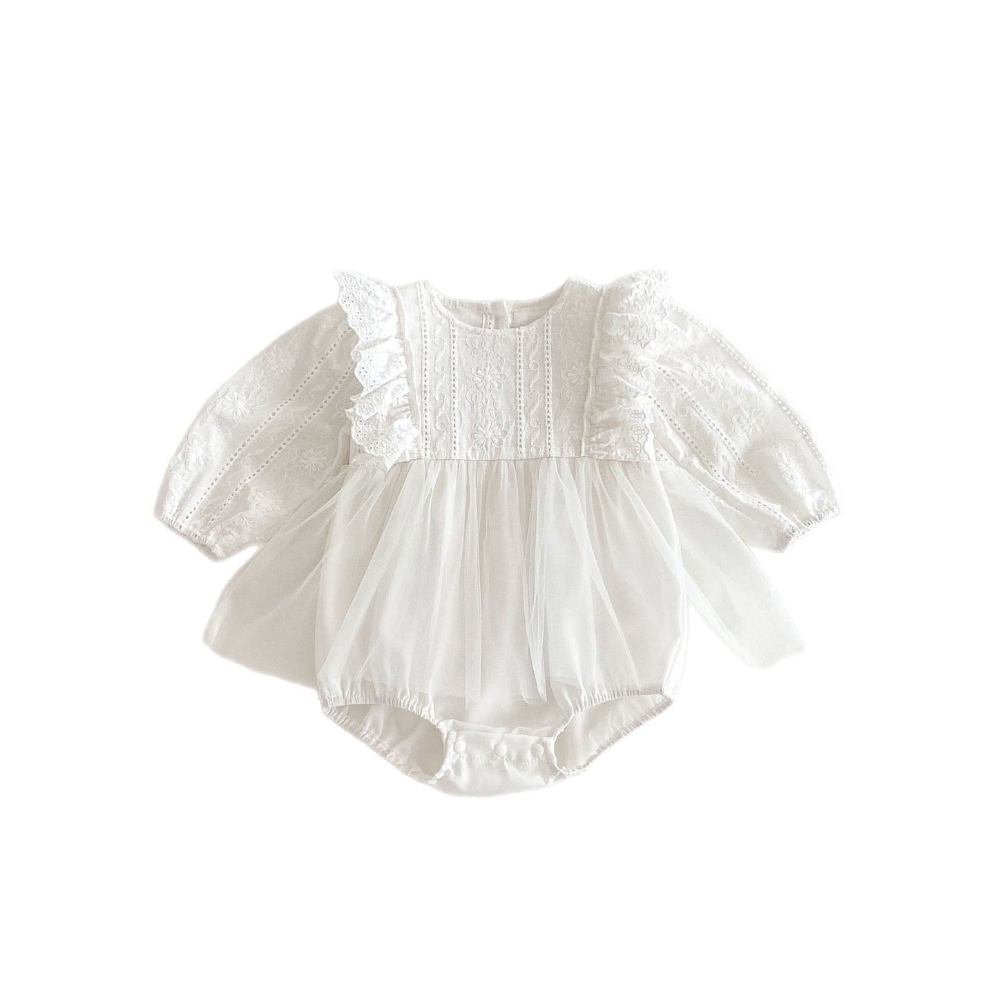 Dress One Year Old Days Long Sleeve Princess Born Jumpsuit, Climbing Suit