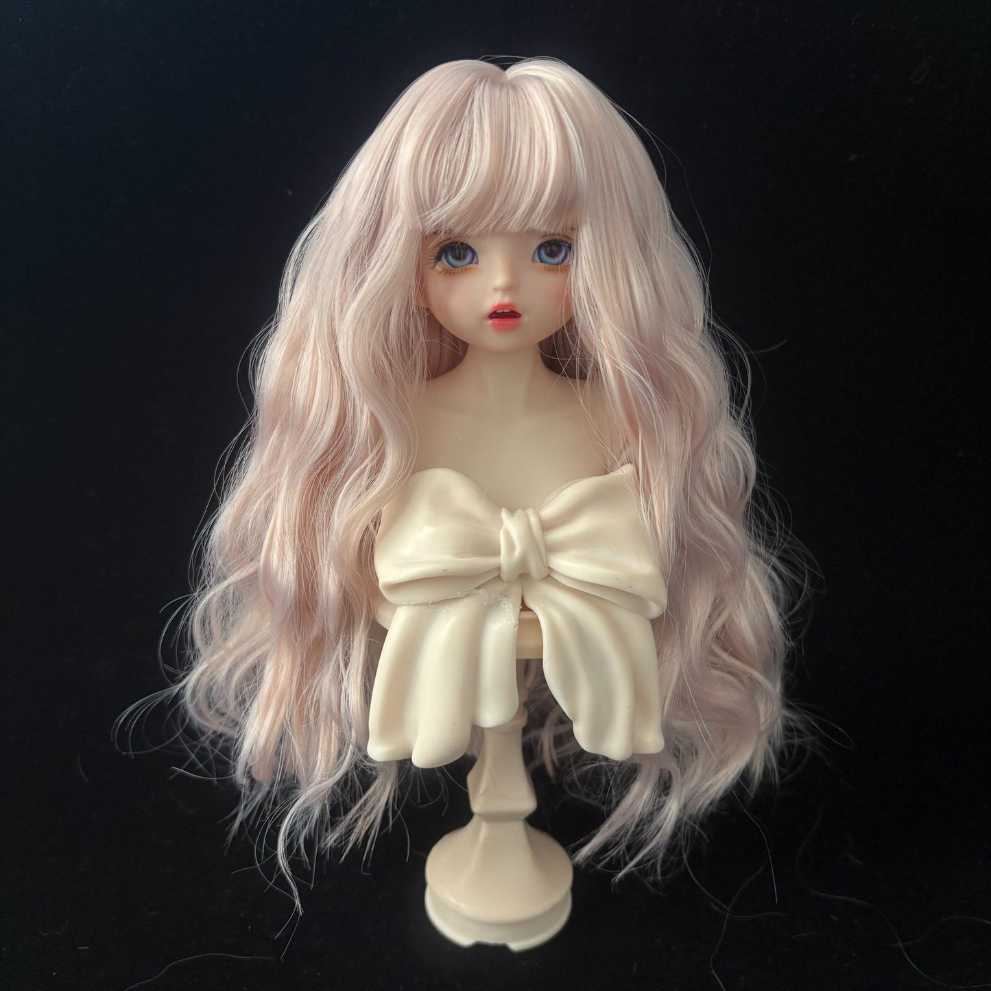 With Bangs Multicolor Small Curls Dress Up Cos Wig