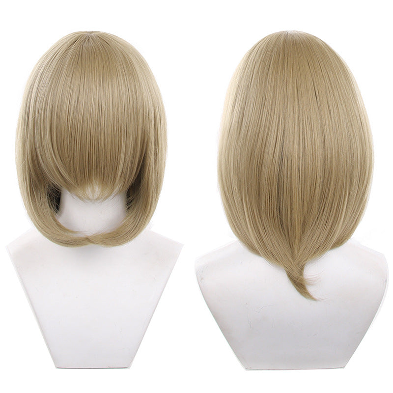 Universal Inner Button Hair Female Scalp Shape Cos Wig