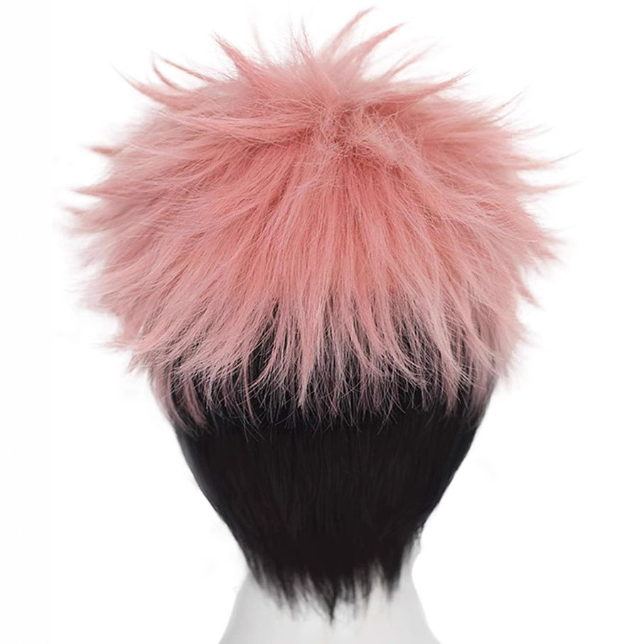 Back To Battle Tiger Stick Coral Cos Wig