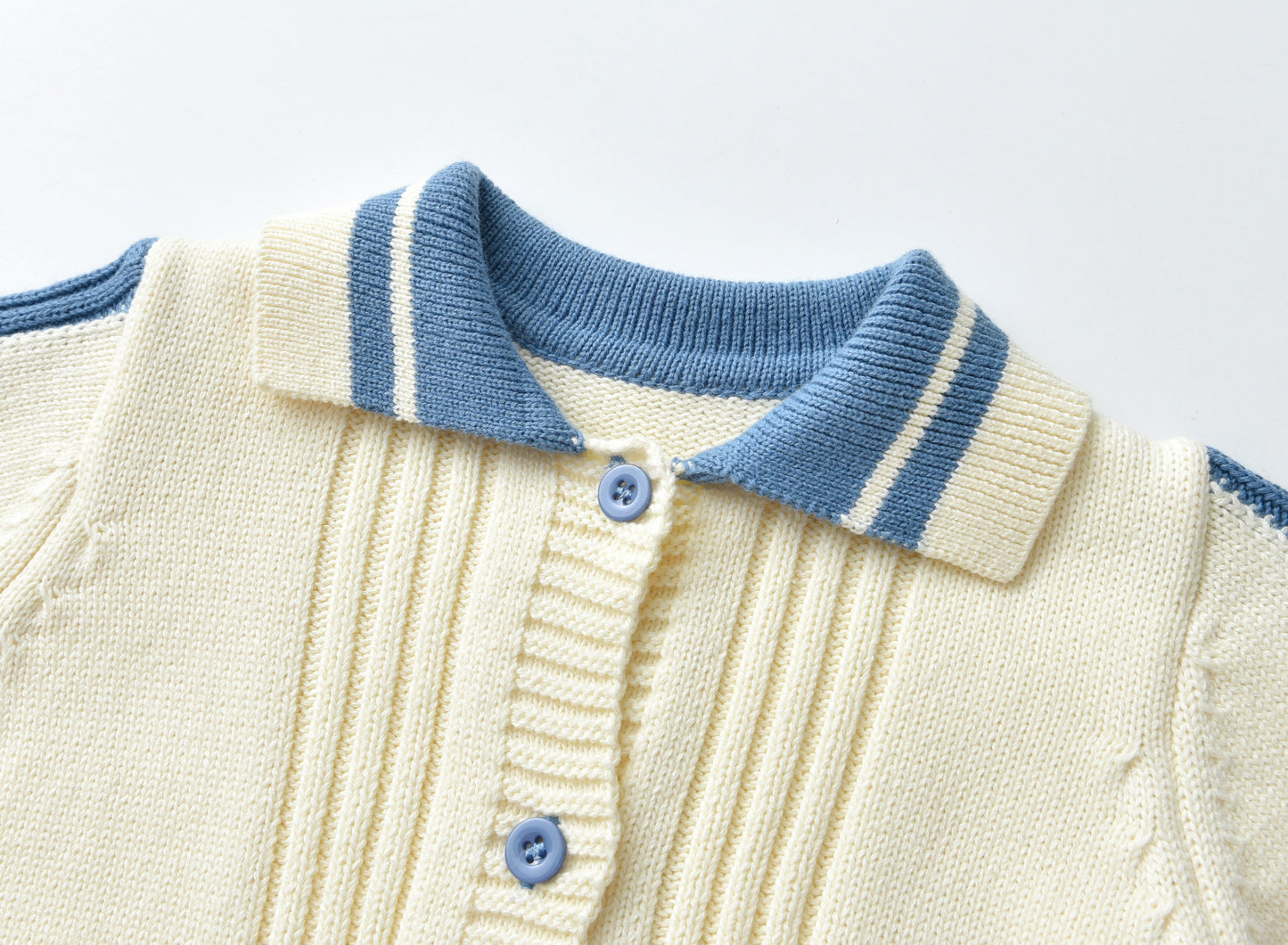 Knitted One-piece Romper Born Boy Sweater Cotton Jumpsuit, Climbing Suit