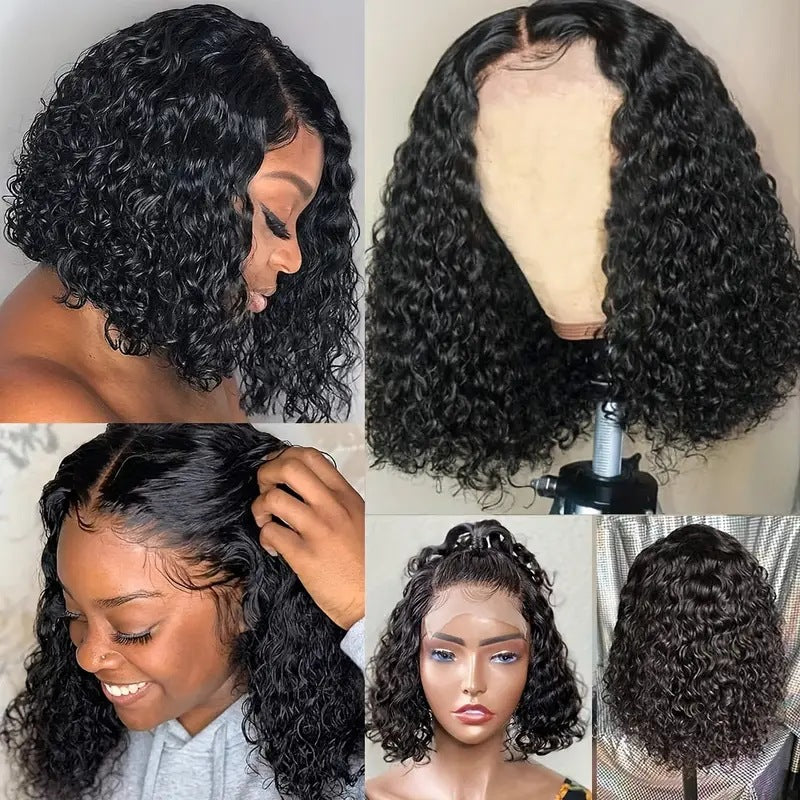 Cool Women's African Small Fiber Chemical Wig Short Curly Hair