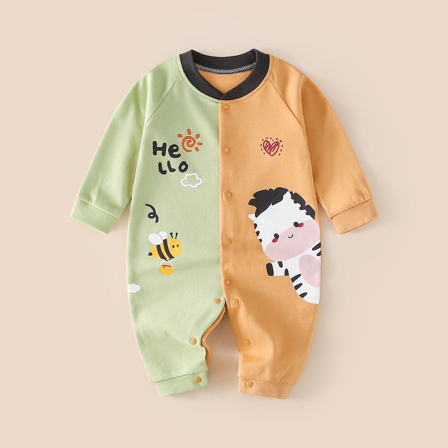 Cotton Born Clothes Boys Romper Outwear Jumpsuit, Climbing Suit