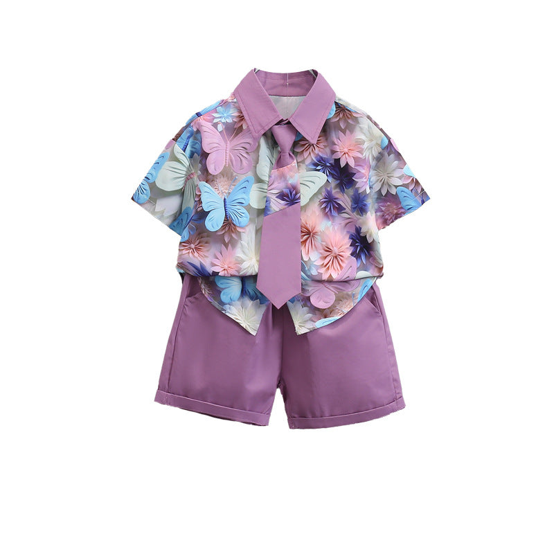 Children's On June Costume Graduation Host Summer Children's Suit