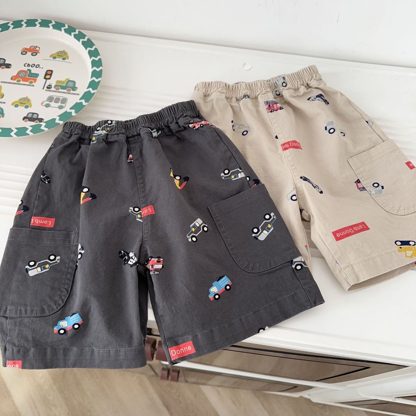 Children's Shorts Summer Cartoon Printed Boy Clothing Children's Pants