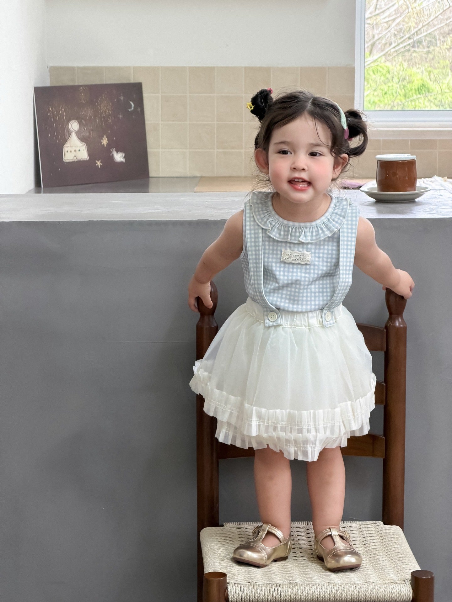Children's Summer Two-piece Korean Style Clothing Clothes Children's Suit