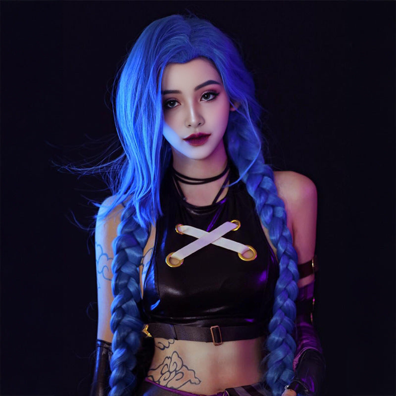 Cardamom Rambling Lolita Kinks Union One-piece Cos Wig