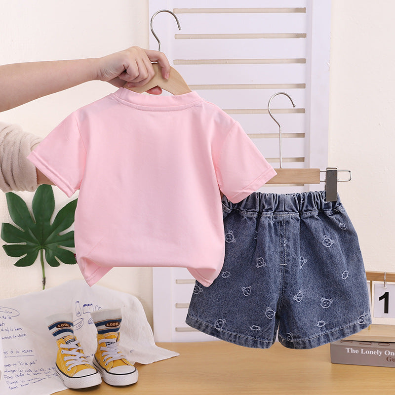 Suits Cute Bear Casual Fashion Clothing Children's Suit