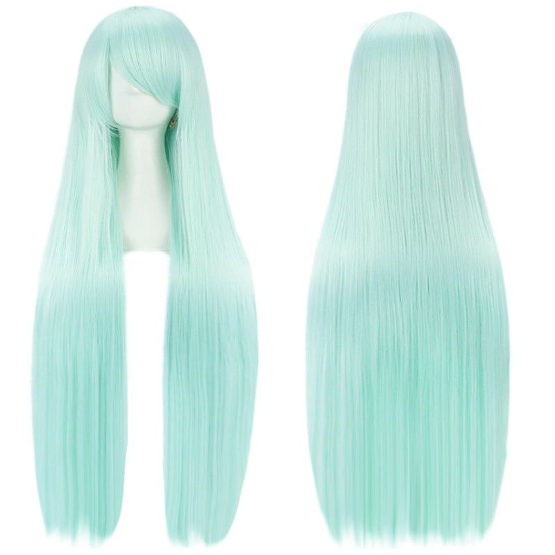 Classic Universal Color Hair Anime Fiber Long Straight Wig