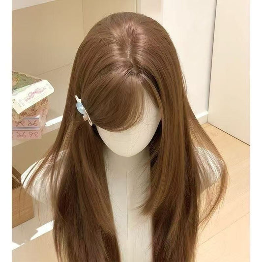 Refined High Level Hair Asian Daily Long Straight Wig