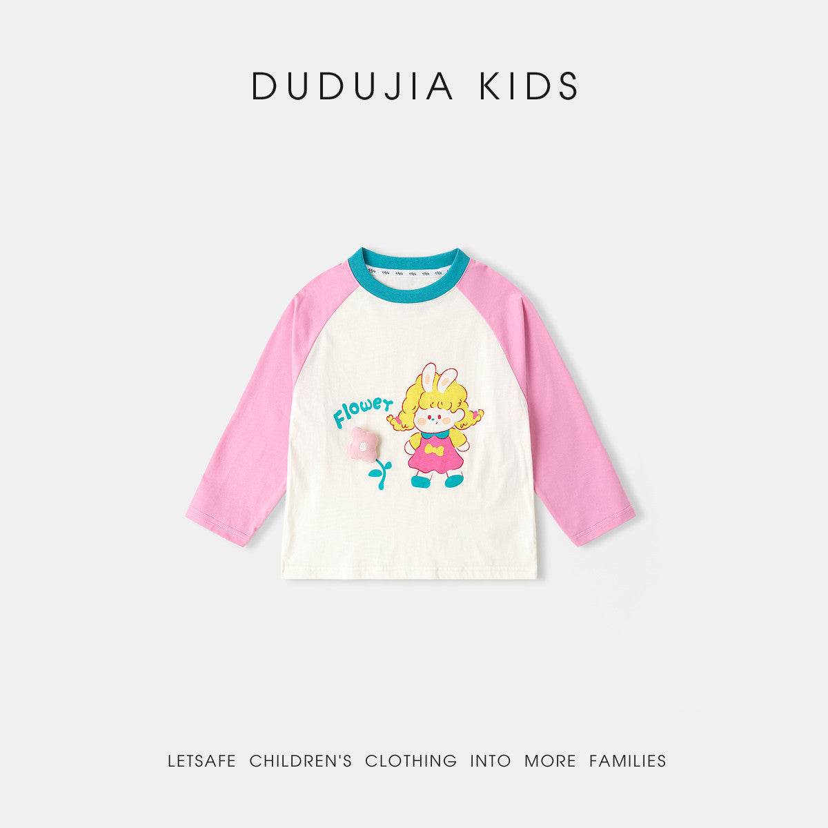 Children's Cute Cartoon Collection Spring Long Sleeve Children's T-shirt