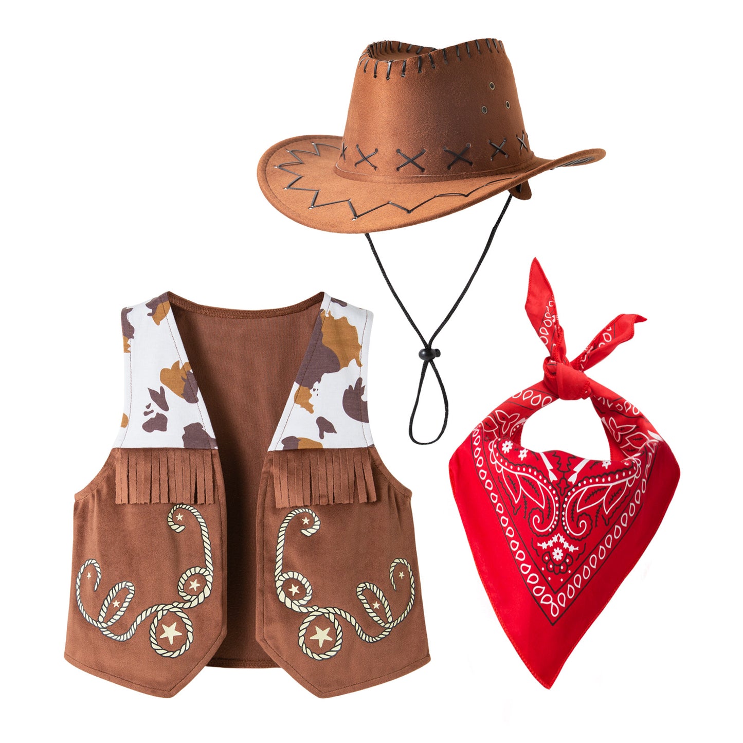 Children's Denim Holiday Clothes Boys Corner Performance Wear Vest Children's Suit