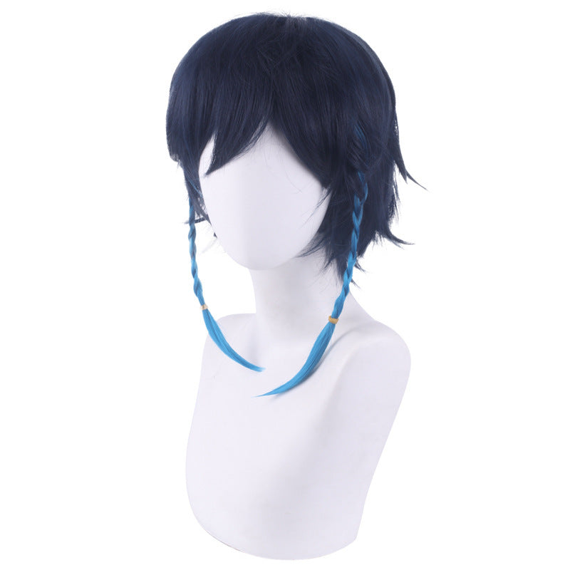 Model Wendi Twist Braid Modeling Gradient Cos Wig