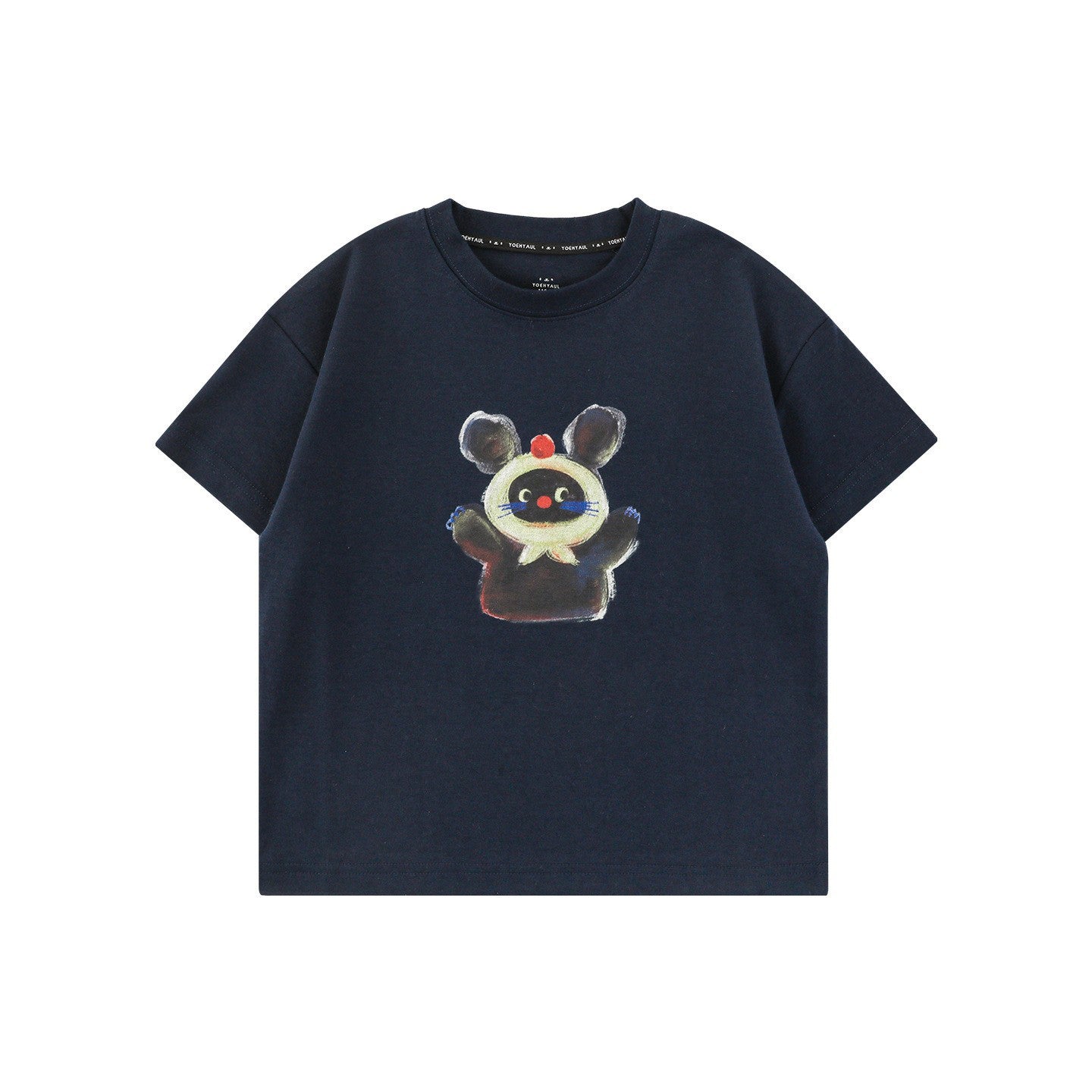 Children's Summer Western Style Cute Double-sided Round Neck Casual Short Sleeve Children's T-shirt