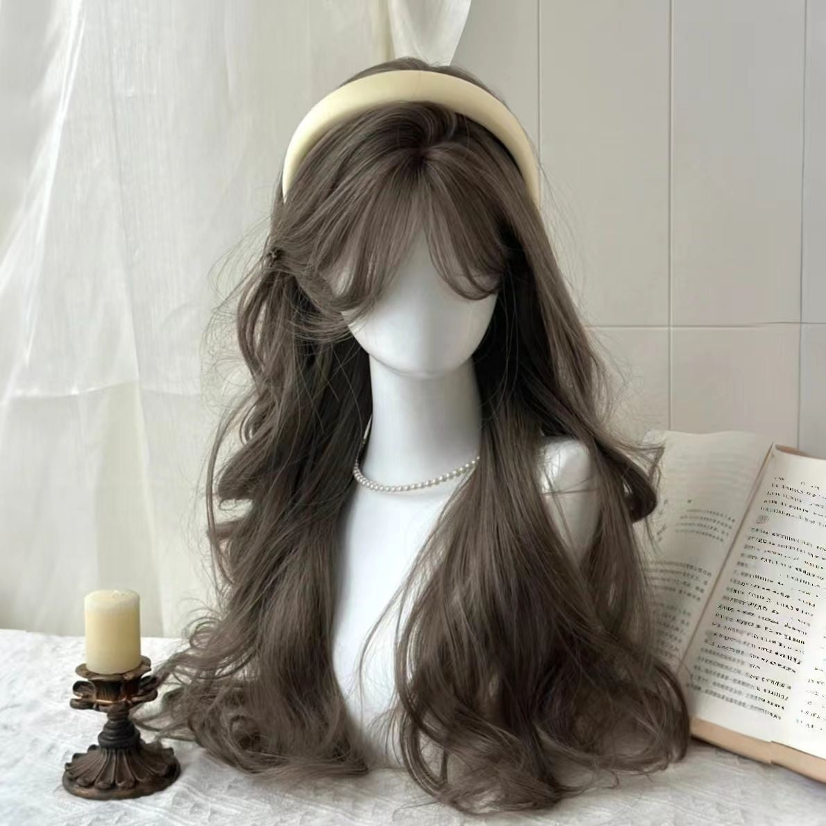 Graceful Personality Curly Hair Sweet Big Wave Wig Long Curls
