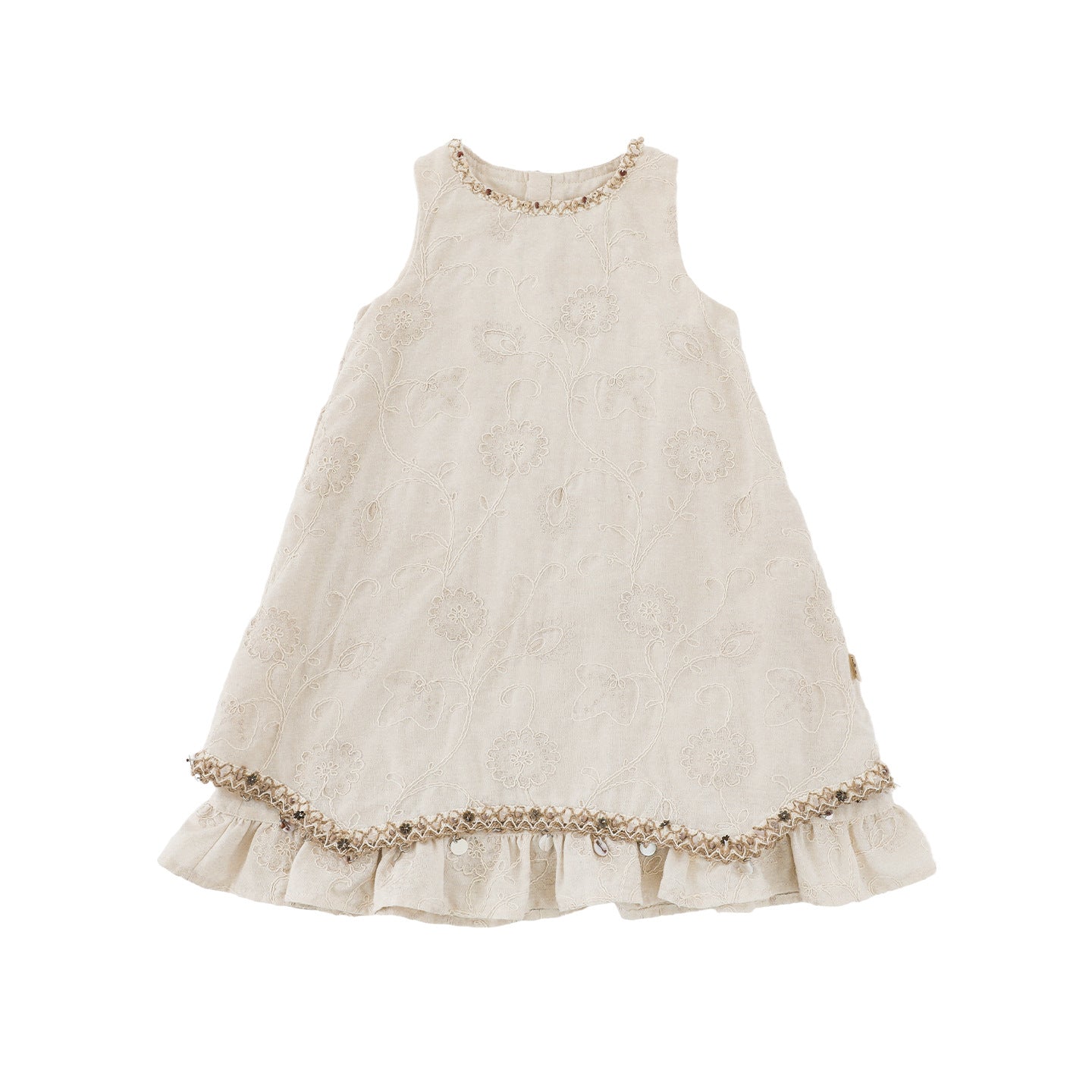Summer Shell Ribbon Doll Shirt Jacquard Cotton Dress Children's Suit