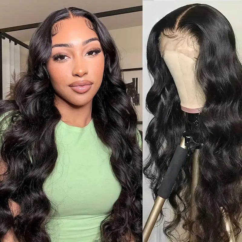 Fashion Front Lace Big Wave Curly Hair Wig Long Curls