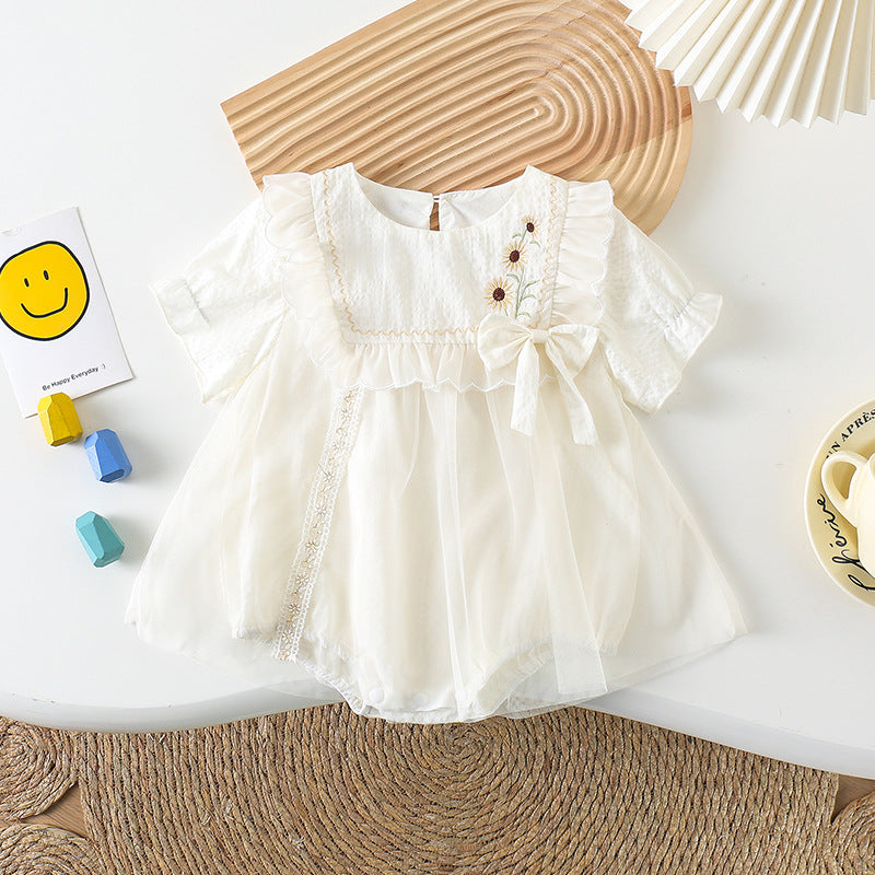 Dress Summer Infants Clothes Jumpsuit Thin First Month Old Jumpsuit, Climbing Suit