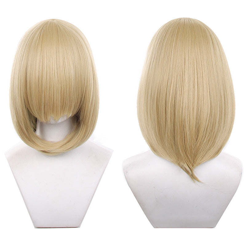 Universal Inner Button Hair Female Scalp Shape Cos Wig
