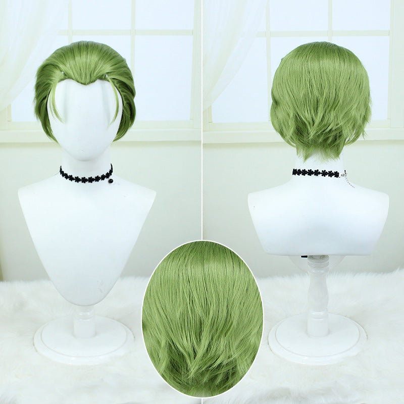Fu Lilian Hair Simulated Scalp Fiber Mixed Cos Wig