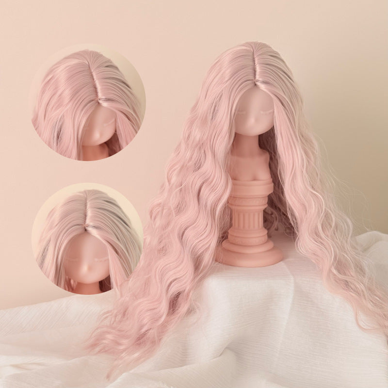 Small Curls Handmade Dress Up Blank Hair Head Cos Wig