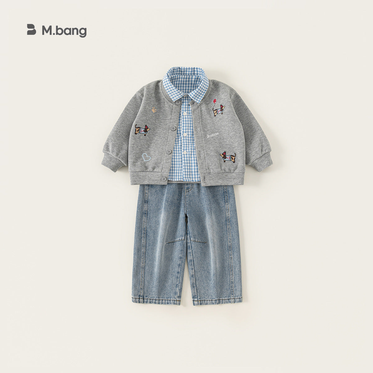 Three-piece Collection Korean Style Clothes Boys Children's Suit
