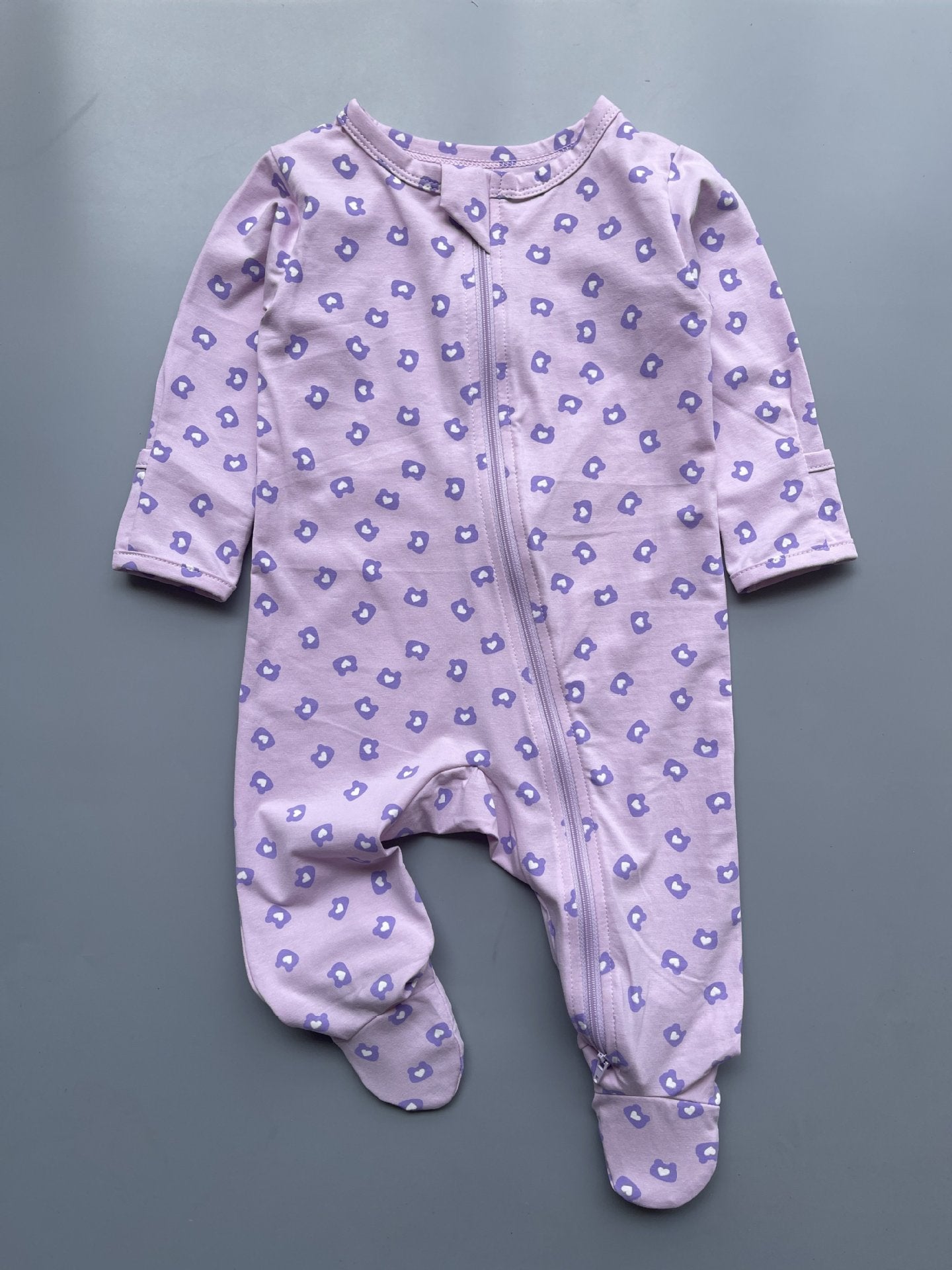 Class Two-way Zipper Romper Rompers Long Sleeve Bag Jumpsuit, Climbing Suit