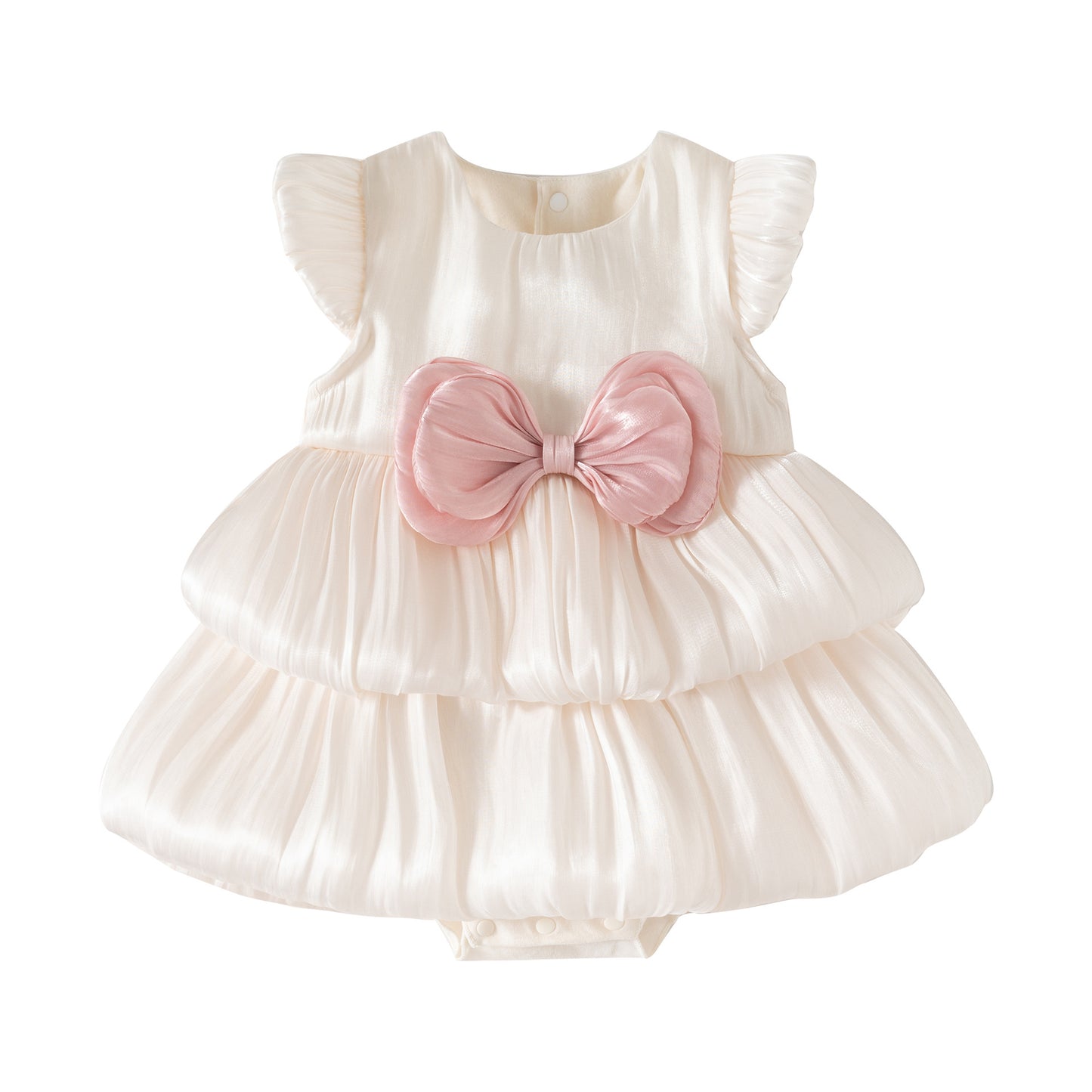 For Babies Summer One-piece Suit Cake Soft Veil Princess Bloomer Children's Dress