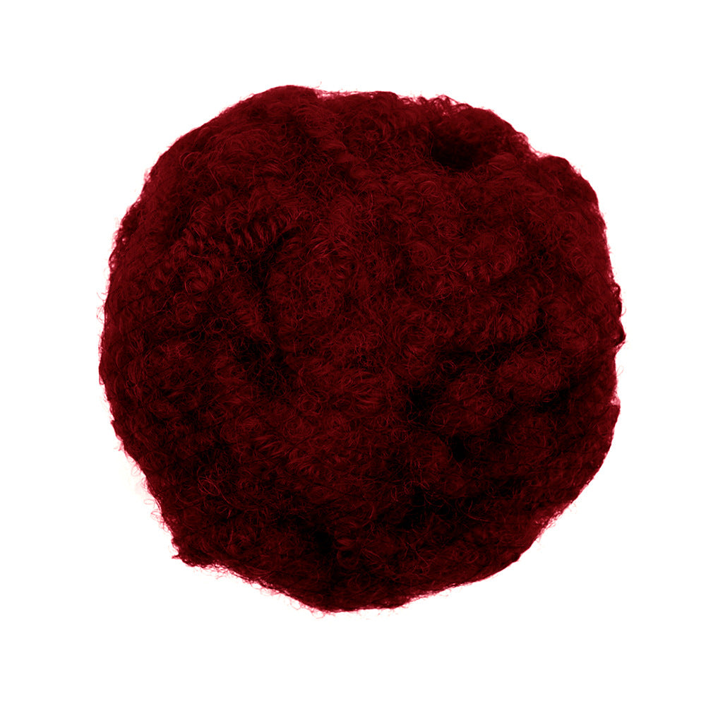 Human Hair Dreadlocks Puffy Silk Pile Wrapping Other Wig