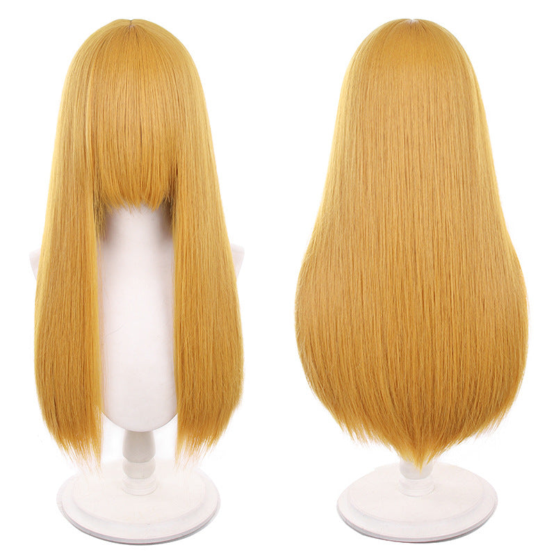Universal Long Straight Weight Shape Head Cos Wig