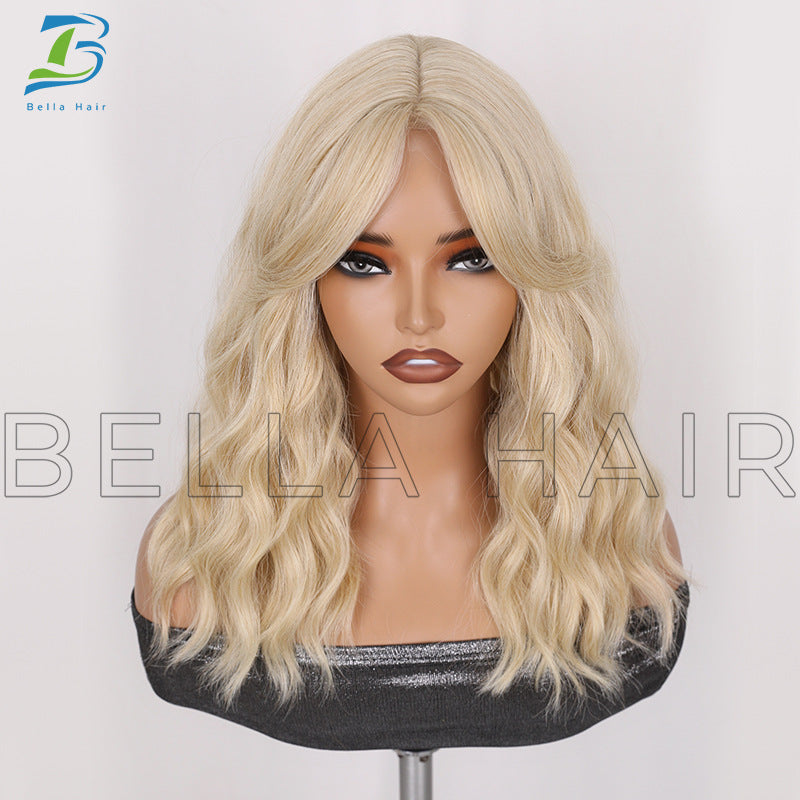Female Bangs Wave Head Fashion Cover Wig Short Curly Hair