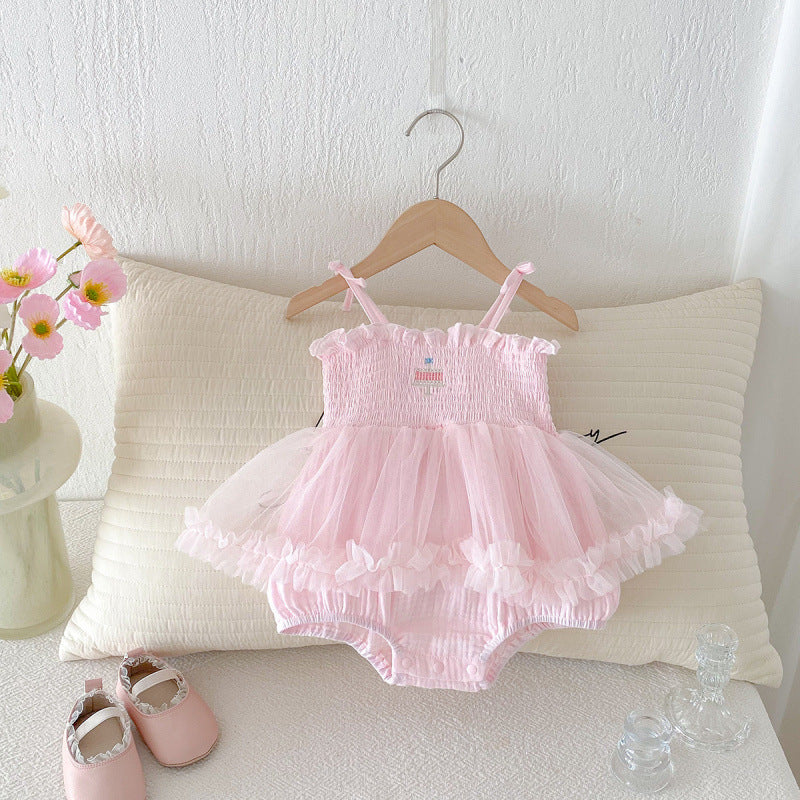Clothes For Babies Dress One-piece Sweet Jumpsuit, Climbing Suit