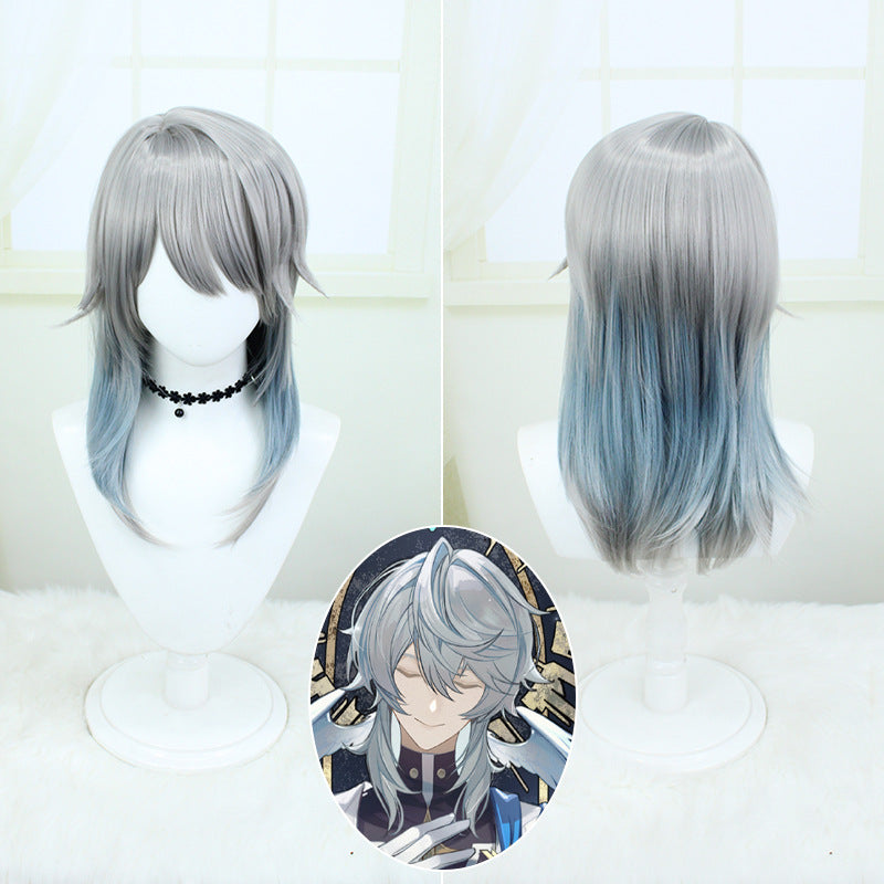 Strictly Selected Broken Star Dome Railway Sunday Simulation Scalp Cos Wig