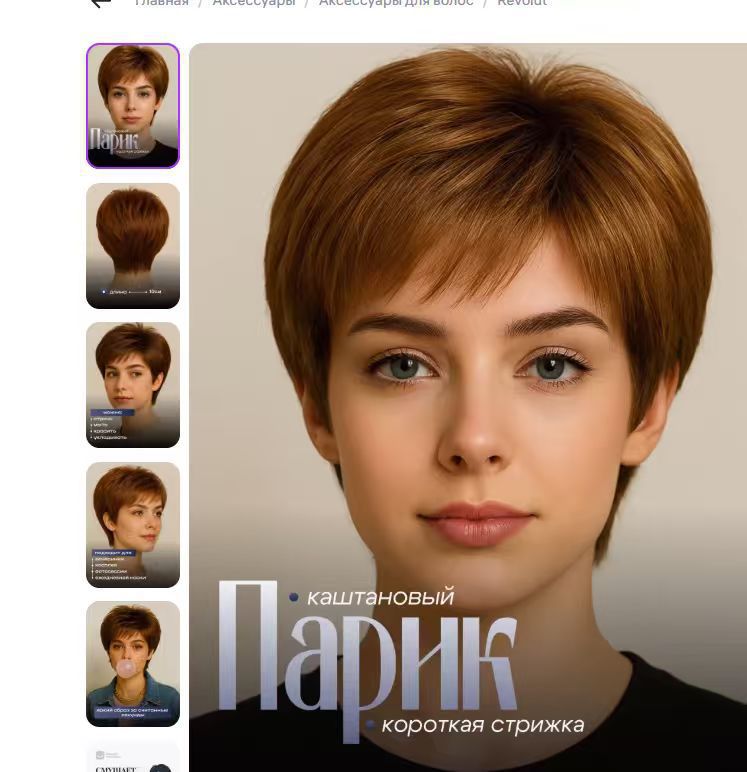 Women's Air Bangs Natural Fluffy Africa Sheath Wig Short Straight Hair