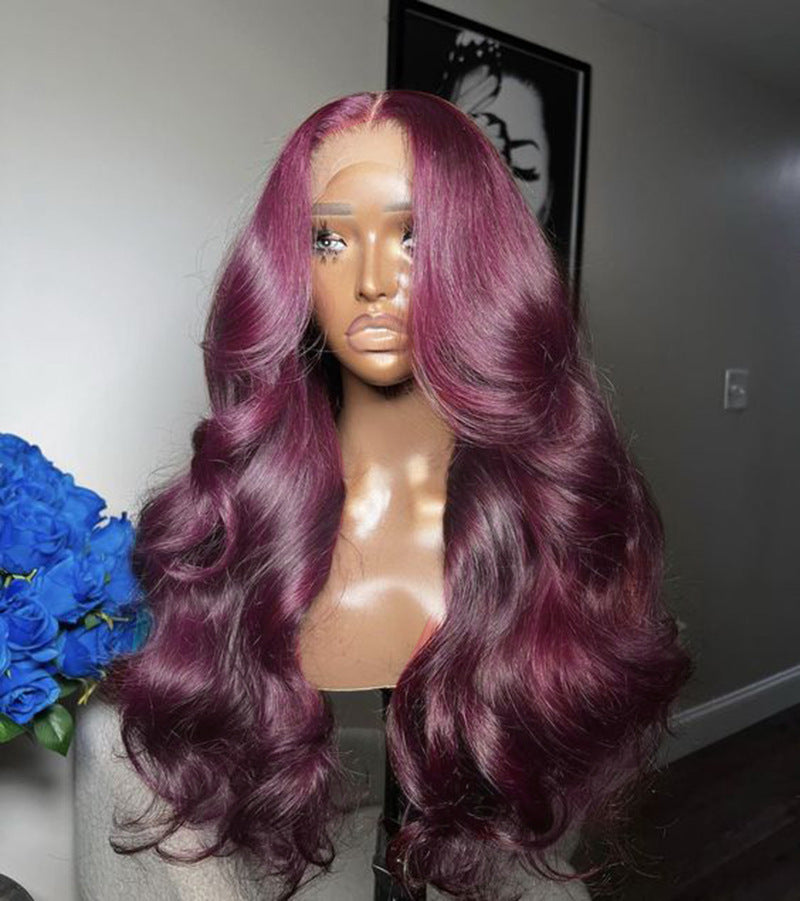 Pretty Lace Front Blonde Synthetic Wavy Wig Long Curls