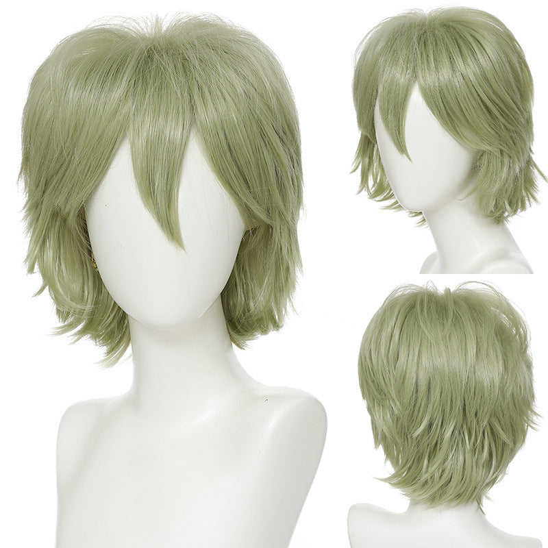 Short Hair Closing Face Top Optional Mao Style Cos Wig
