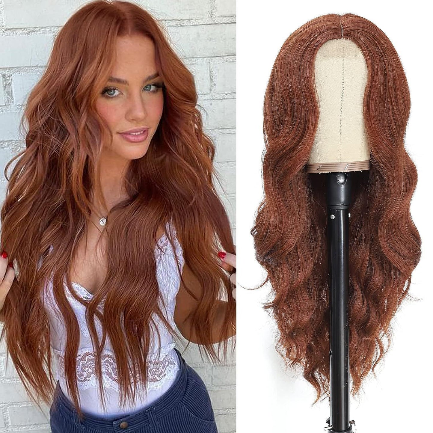 Front Lace Curly Hair Big Wave Wig Long Curls