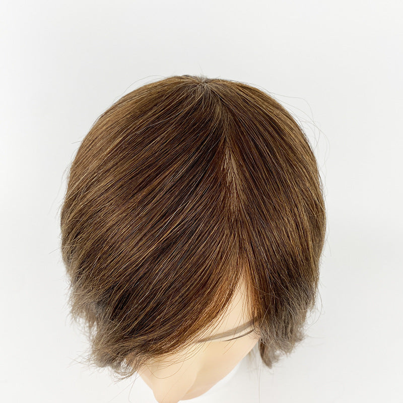Men's Mannequin Head All Real Hair Haircut Practice Model Cutting Hot Other Wig