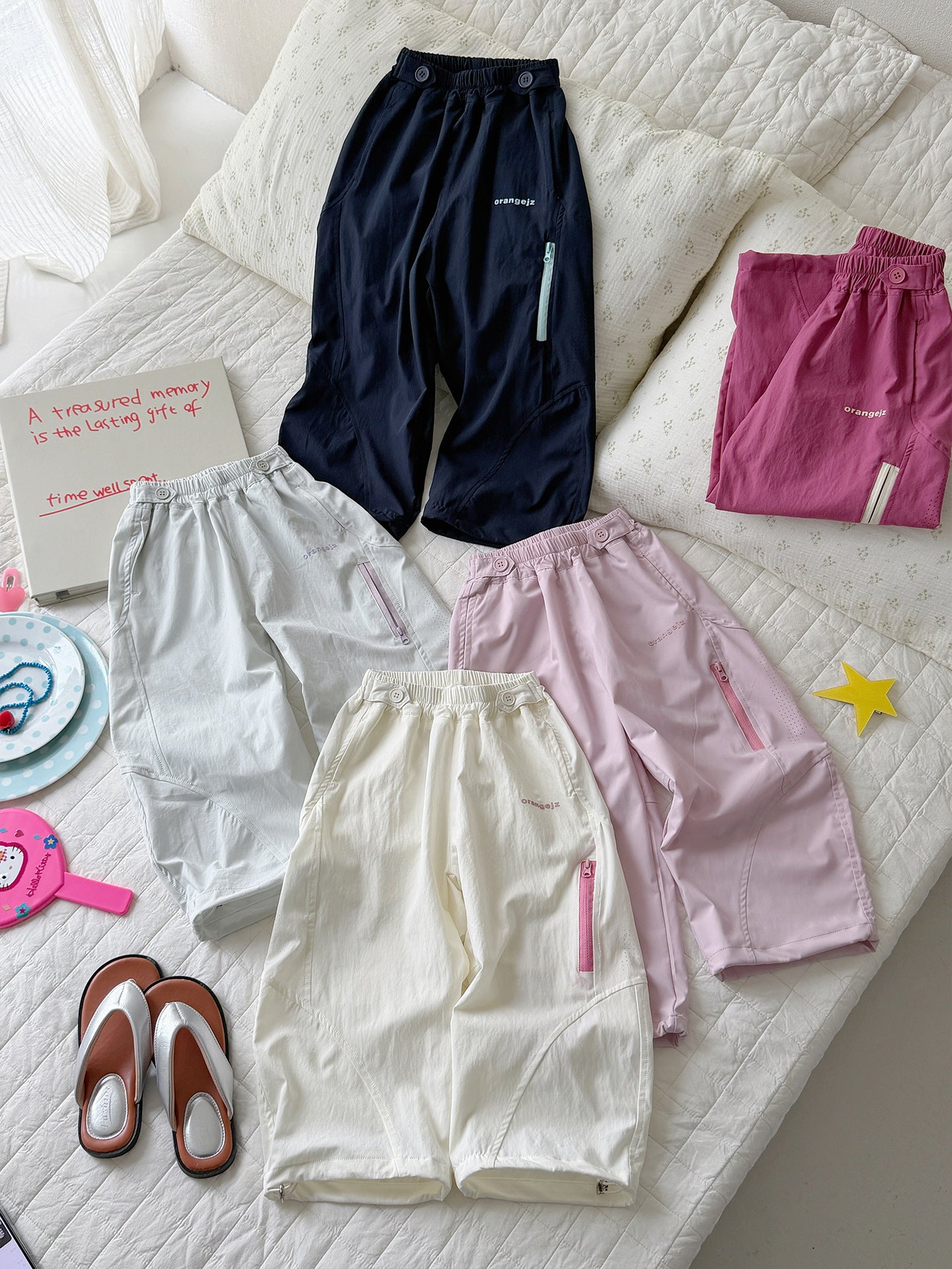 Children's Sun Protection Air Hole Soft Breathable Children's Pants