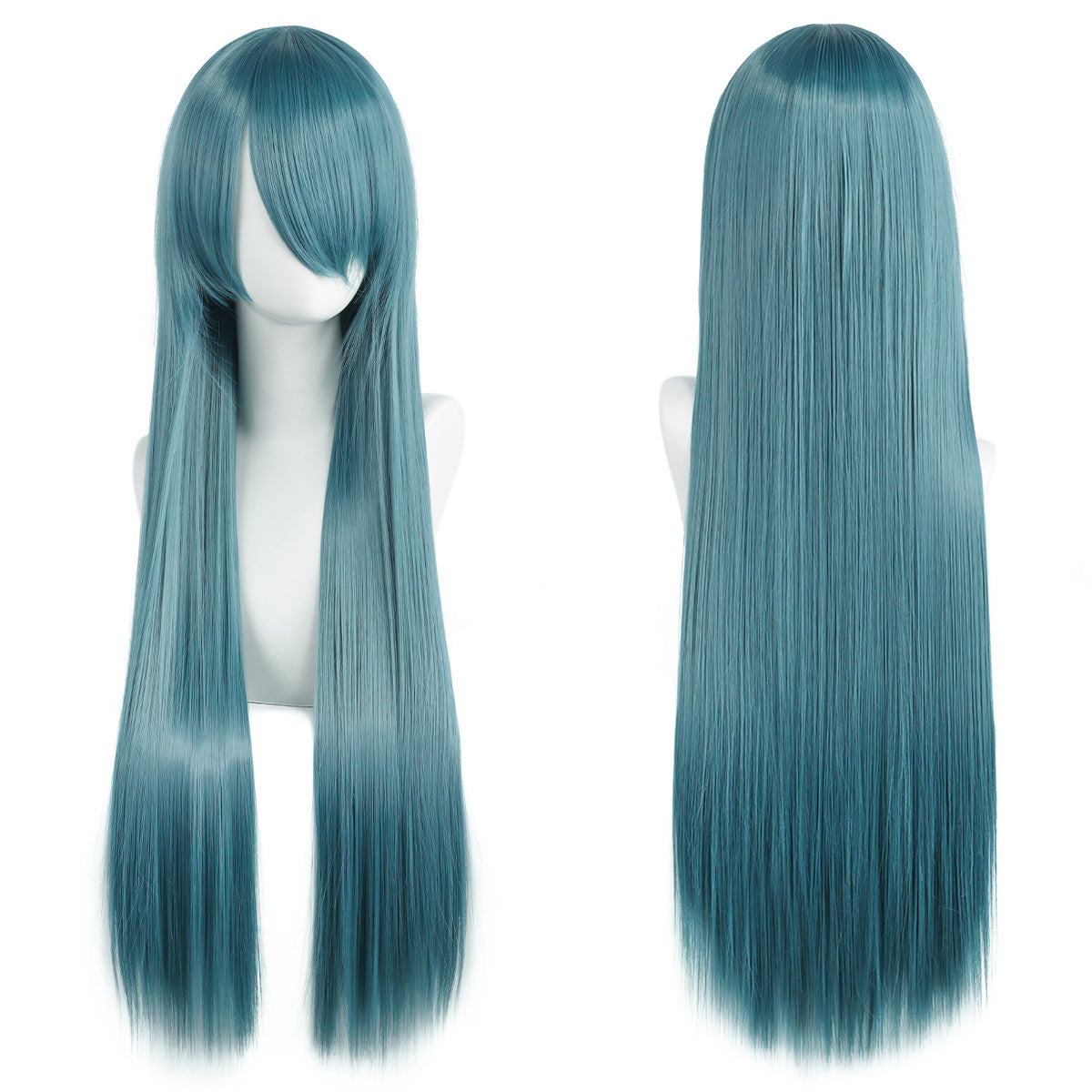 Women's & Men's Universal Color Long Straight Hair Mao Cos Wig
