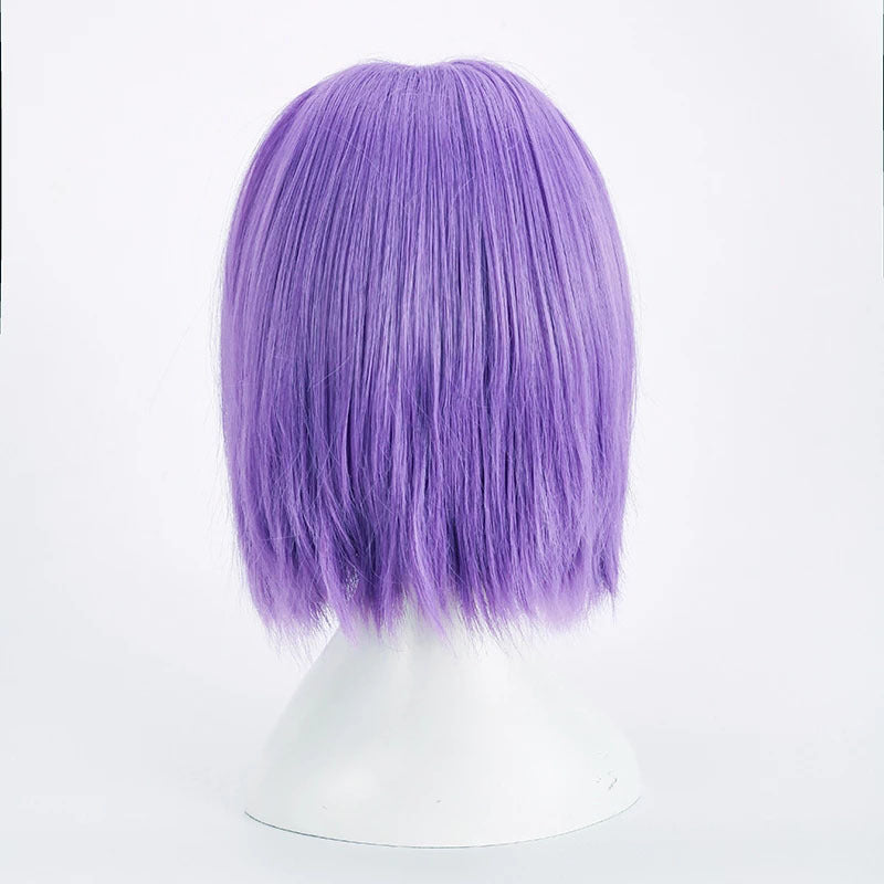 Purple Mid-point Raised Wisp Of Bangs Cos Wig