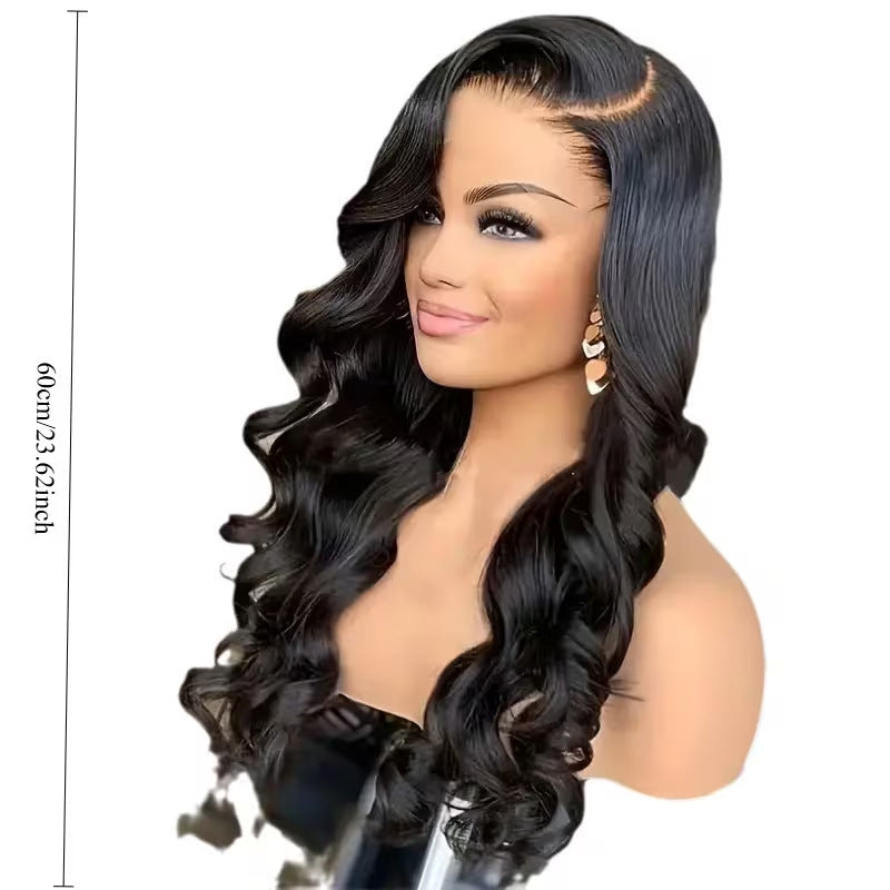 Split Big Wave African Curly Hair Wig Long Curls