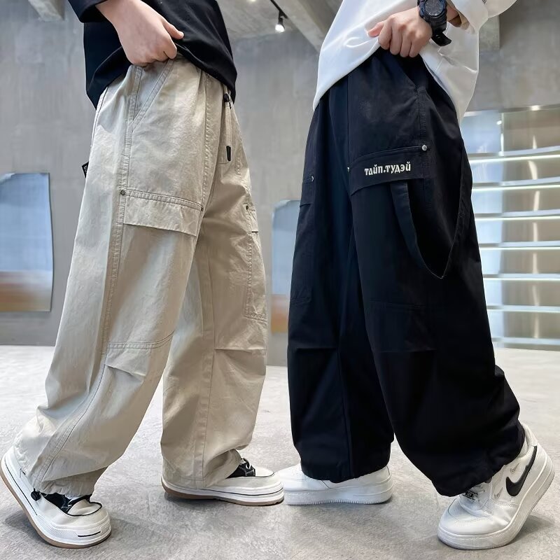 Children's Boys Fashion Straight Summer Thin Mosquito Children's Pants