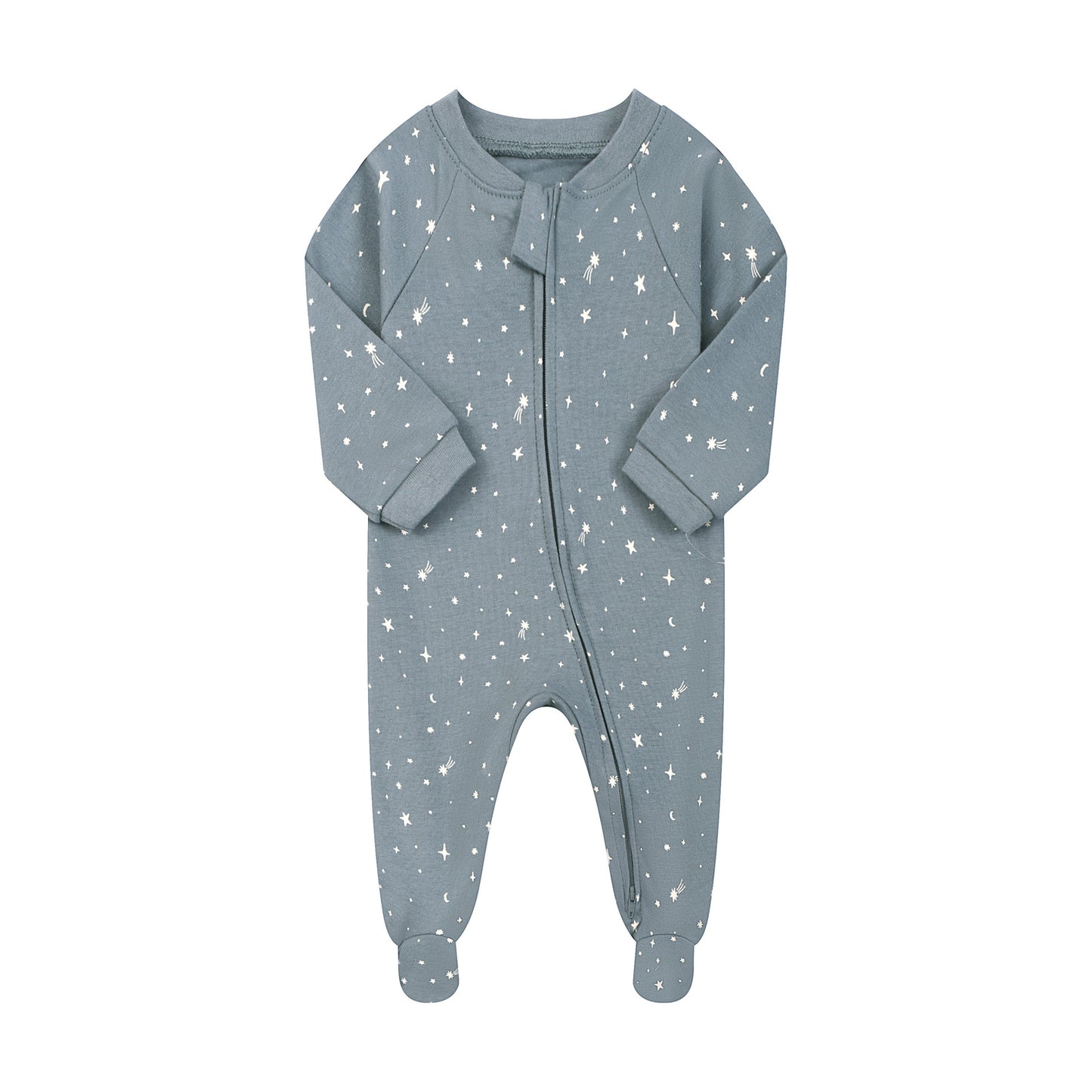 Born Class Jumpsuit Cotton Two-way Zipper Boy Rompers Jumpsuit, Climbing Suit