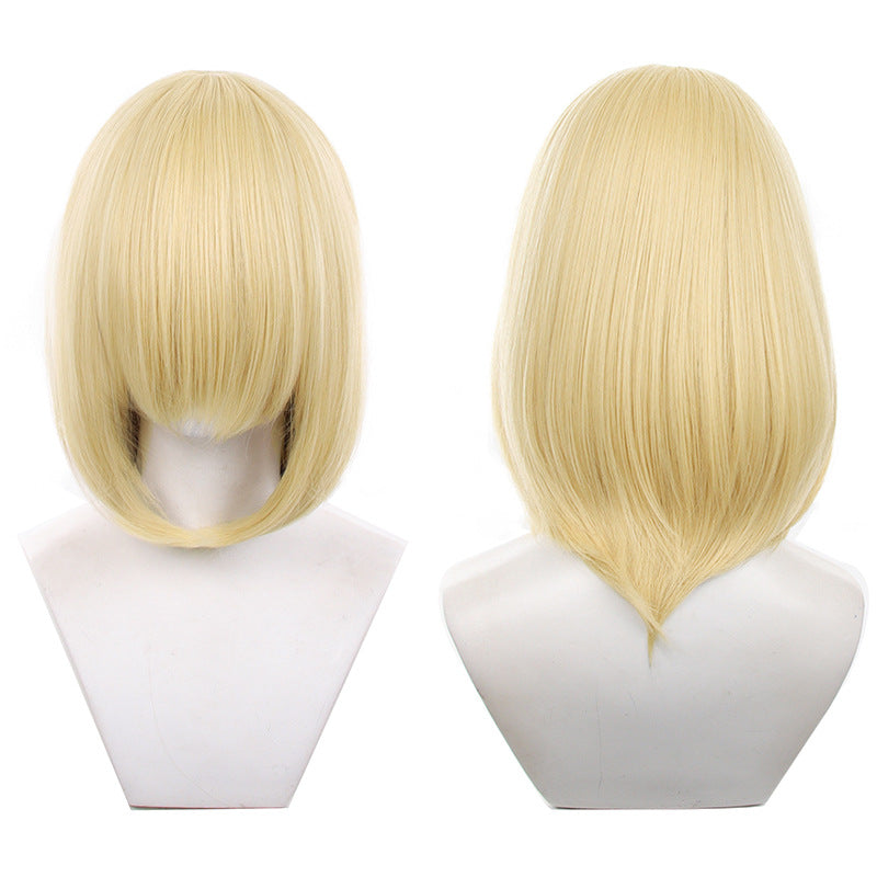 Universal Inner Button Hair Female Scalp Shape Cos Wig