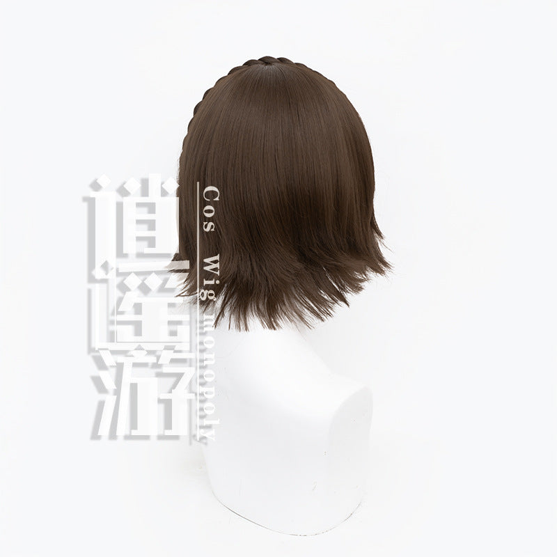 Free Travel Island Real Persona Artificial Human Scalp Top Game Cos Wig