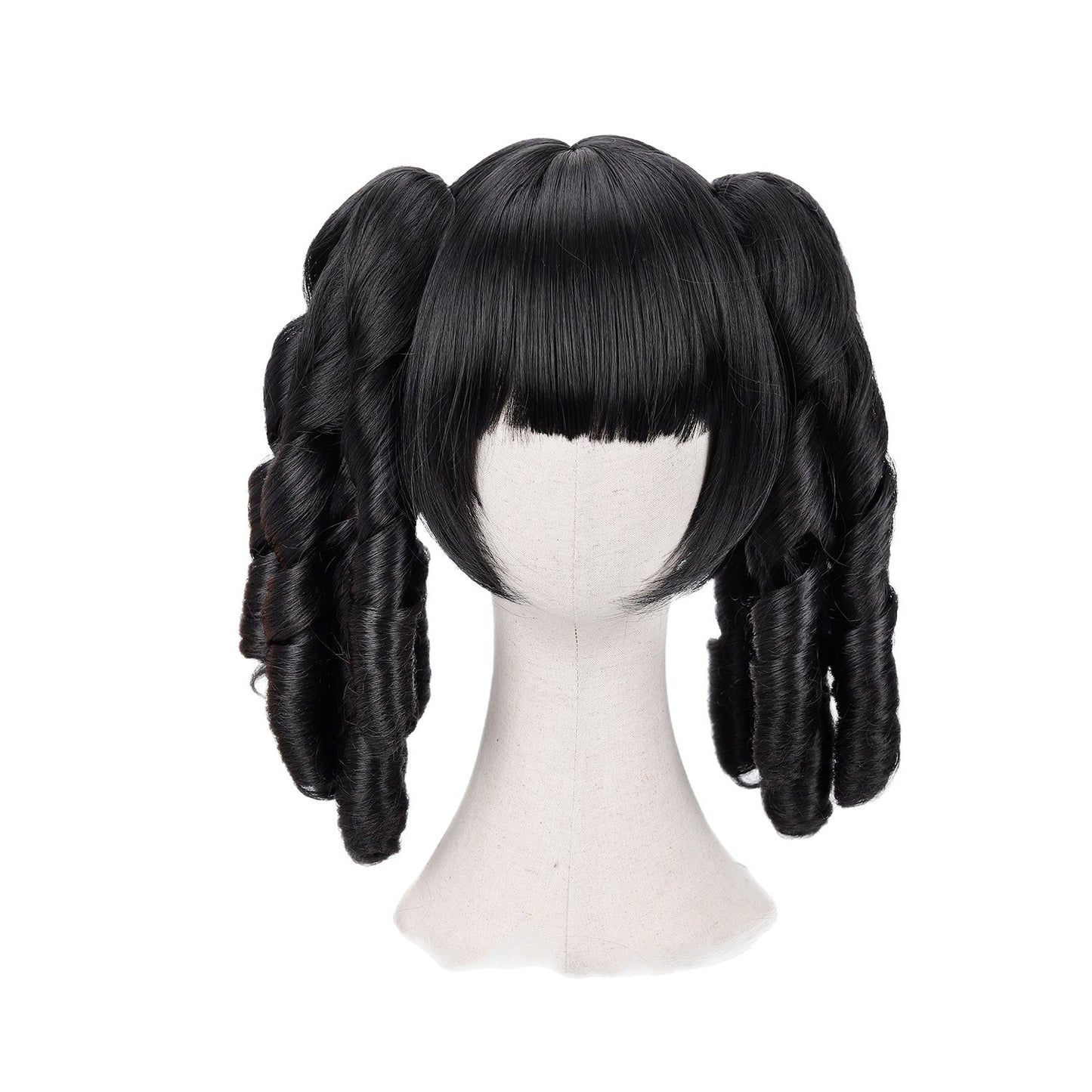 Hair Detachable Double Ponytail Roman Tiger Cos Wig