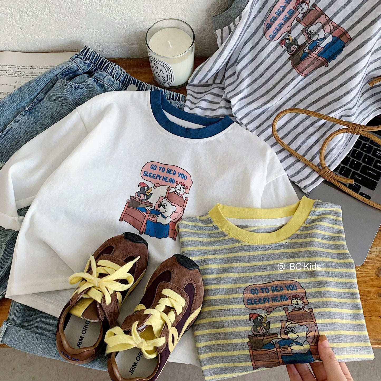 Children's Spring Cartoon Printed Pullover Bottoming Shirt Medium Large Long Sleeve Children's T-shirt